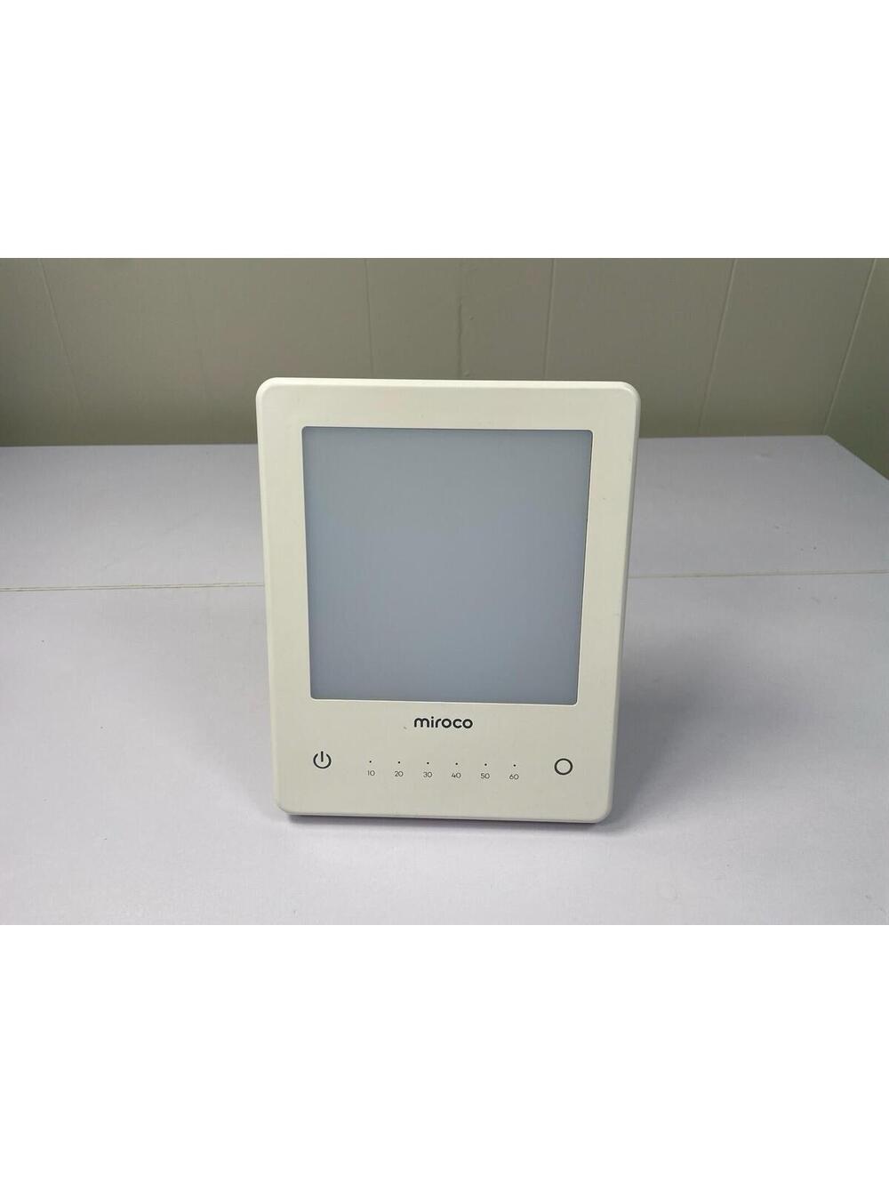 Miroco Light Therapy Lamp MI-CL003 LED Mood Light w/ Power Adapter